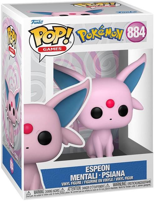 Funko Pop! - Pokemon Espeon #884 | Funko - Hobby Artikelen, Verzamelen, Poppetjes en Figuurtjes, Nieuw, Verzenden