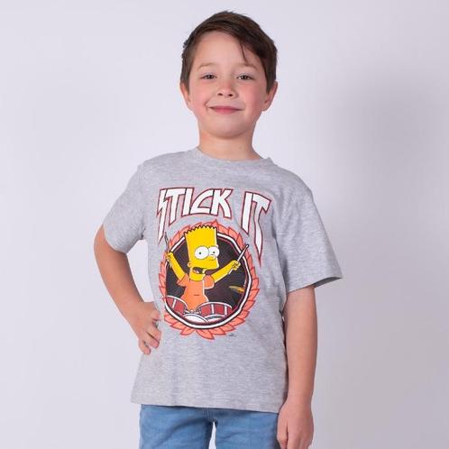 The Simpsons Tshirt Grijs Drum-Maat 116, Kinderen en Baby's, Kinderkleding | Overige, Verzenden