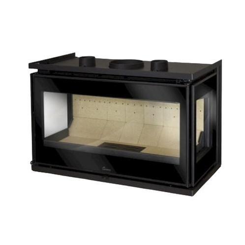 Inzethaard Houtgestookt 150 Mm Adour 700 Glas 3 Zijdig, Huis en Inrichting, Kachels, Verzenden