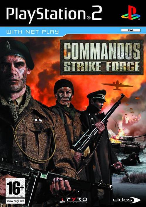 Commandos Strike Force (PlayStation 2), Spelcomputers en Games, Games | Sony PlayStation 2, Gebruikt, Vanaf 12 jaar, Verzenden