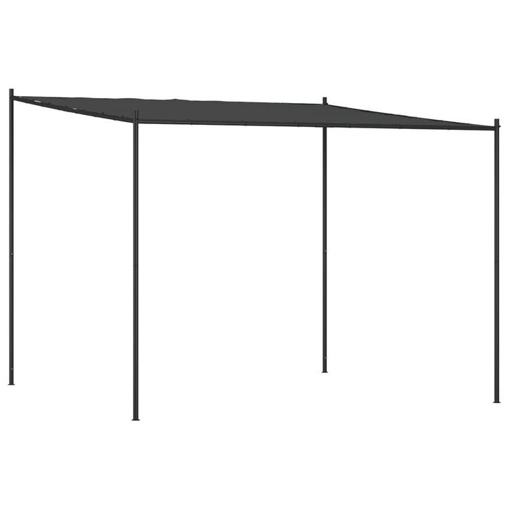 Prieel 3x3m Antraciet - Tweedekansje - Superkoopje! -60%, Tuin en Terras, Overkappingen, Nieuw, Tuinpaviljoen, Ophalen of Verzenden
