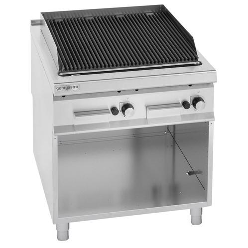 GGM Gastro | Gas lavasteengrill - 18 kW - Gietijzeren |, Zakelijke goederen, Horeca | Overige, Verzenden