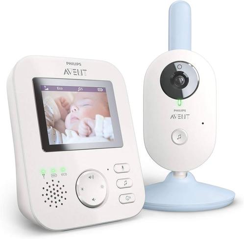 Philips Avent Geavanceerd Digitale Video Babyfoon - Blauw (S, Kinderen en Baby's, Babyfoons, Zo goed als nieuw, Verzenden