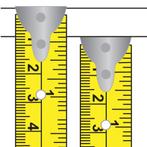 Silverline Felgekleurde ergonomische rolmaat - 5 meter -..., Ophalen of Verzenden, Nieuw