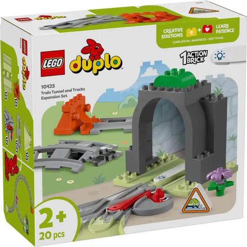 LEGO DUPLO 10425 Treintunnel en rails uitbreidingsset, Kinderen en Baby's, Speelgoed | Duplo en Lego, Nieuw, Verzenden