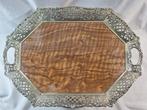 Hooykaas - Dienblad - Hout, Verzilverd, Antiek en Kunst