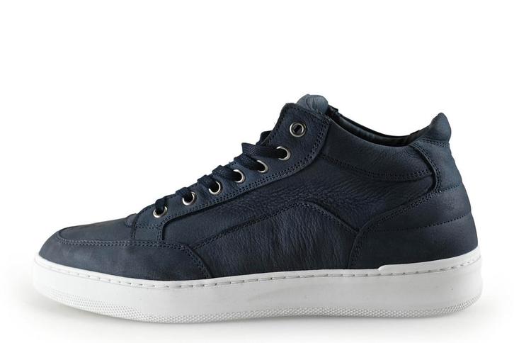 Manfield Sneakers in maat 43 Blauw, Kleding | Heren, Schoenen, Blauw, Zo goed als nieuw, Sneakers of Gympen, Verzenden