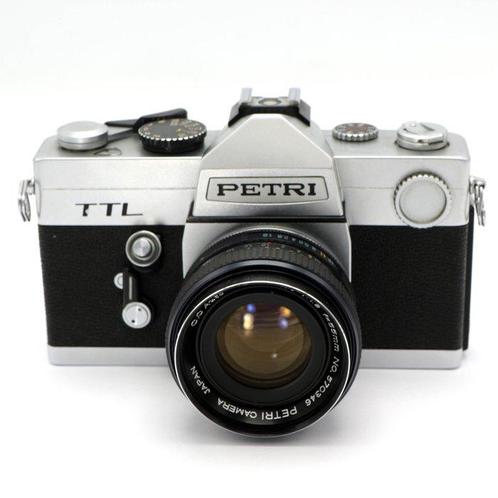Petri TTL + C.C. Auto 50mm f/1.8 #ANALOGUE PRO! Single lens, Audio, Tv en Foto, Fotocamera's Analoog
