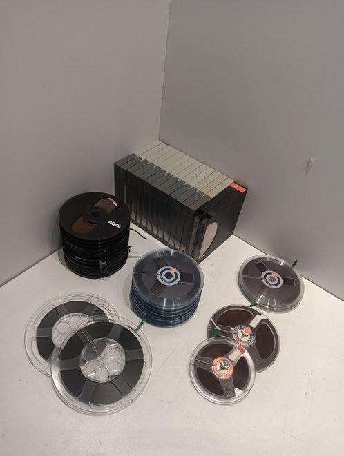AGFA - 18 cm spoelen met tape - 1988, Audio, Tv en Foto, Radio's