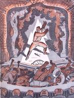 Het theater van Hitler op spotprent (lijst optie, Lithos), Verzenden