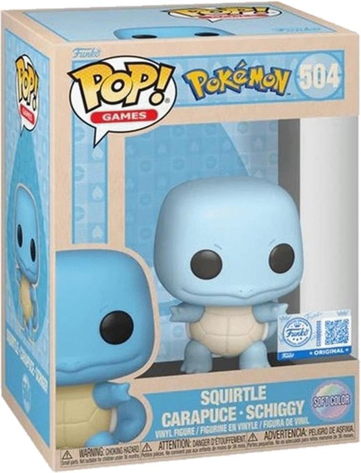 Funko Pop! Pokemon - Soft Color Squirtle #504 | Funko -, Verzamelen, Poppetjes en Figuurtjes, Nieuw, Verzenden