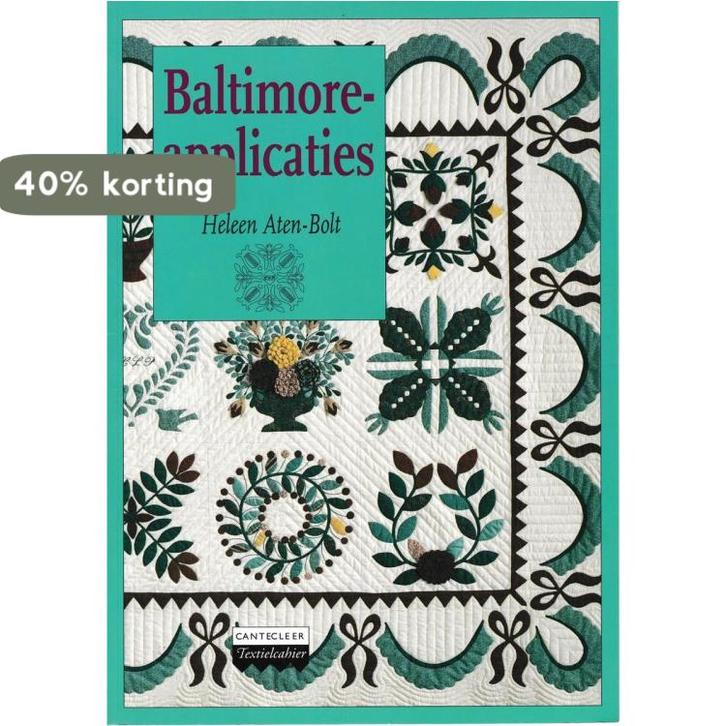Baltimore-applicaties / Cantecleer textielcahier, Boeken, Hobby en Vrije tijd, Zo goed als nieuw, Verzenden