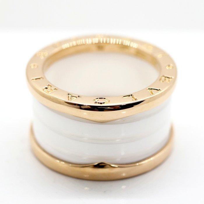 Bvlgari - Ring - B.zero 1 - 18 karaat Roségoud, witte, Sieraden, Tassen en Uiterlijk, Ringen