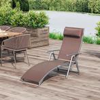 TRUUSK Ligstoel, Strandligstoel, Tuinligstoel, Opvouwbare Li, Verzenden, Nieuw