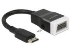 Premium Mini HDMI naar VGA + 3,5mm Jack adapter -, Audio, Tv en Foto, Audiokabels en Televisiekabels, Nieuw, Ophalen of Verzenden