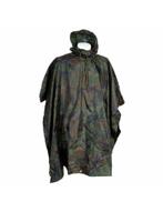 Fostex Poncho Zwaar Woodland - camouflage Groen (Kleding), Caravans en Kamperen, Regenkleding, Verzenden, Nieuw