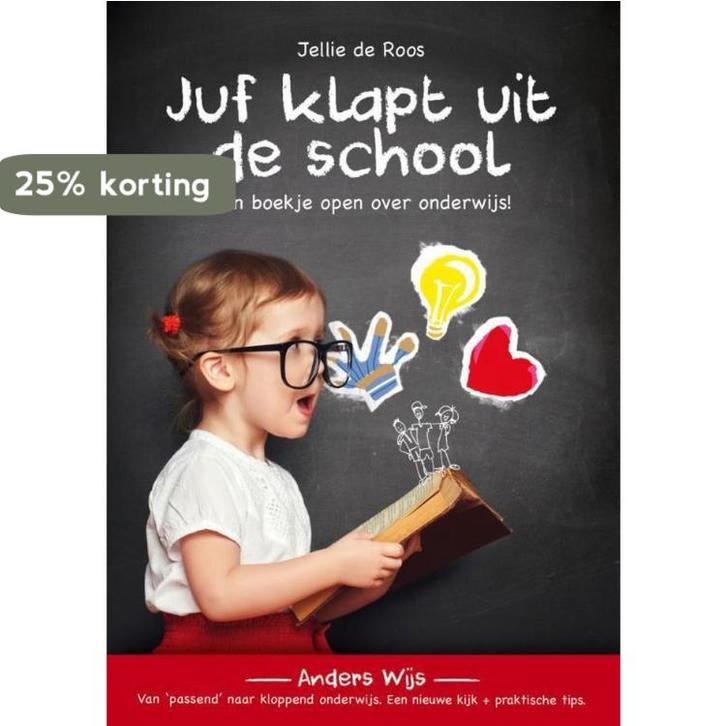 Juf klapt uit de school 9789492179302 Jellie de Roos, Boeken, Schoolboeken, Gelezen, Verzenden