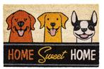 Kokos Deurmat Home Sweet Home Dogs 40x60 cm, Tuin en Terras, Verzenden, Nieuw