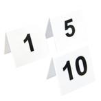 Olympia plastic tafelnummers 1-10, Huis en Inrichting, Keuken | Bestek, Verzenden, Nieuw
