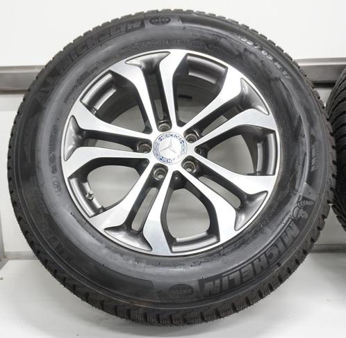 Mercedes GLC X253 17 inch velgen + Winterbanden Michelin ZGA, Auto-onderdelen, Banden en Velgen, Velg(en), Gebruikt, 17 inch, Winterbanden