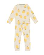 HEMA Kinderpyjama ananas gebroken wit, Verzenden, Nieuw