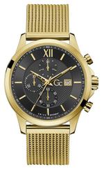 Gc Guess Collection Y27008G2MF Executive heren horloge 44 mm, Nieuw, Overige merken, Staal, Staal