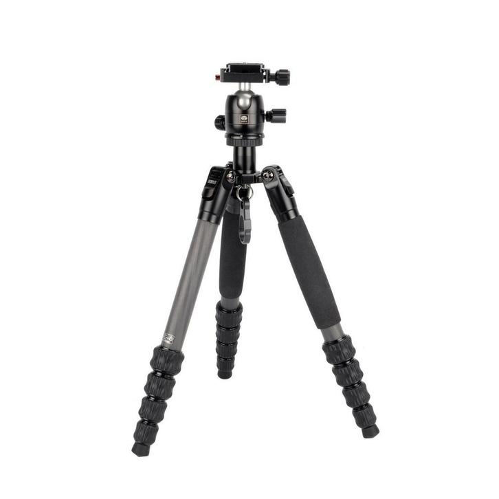 Sirui Traveller 5CX + B-00K head, Audio, Tv en Foto, Fotografie | Statieven en Balhoofden, Driepoot, Nieuw, Minder dan 150 cm