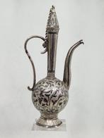 Kan - Russisch Miniatuur, Niëllo, Waterkan - .875 (84, Antiek en Kunst, Antiek | Goud en Zilver