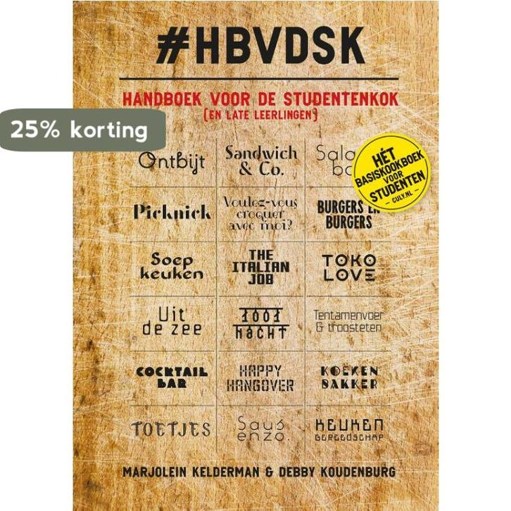 HBVDSK 9789059565265 Marjolein Kelderman, Boeken, Kookboeken, Zo goed als nieuw, Verzenden