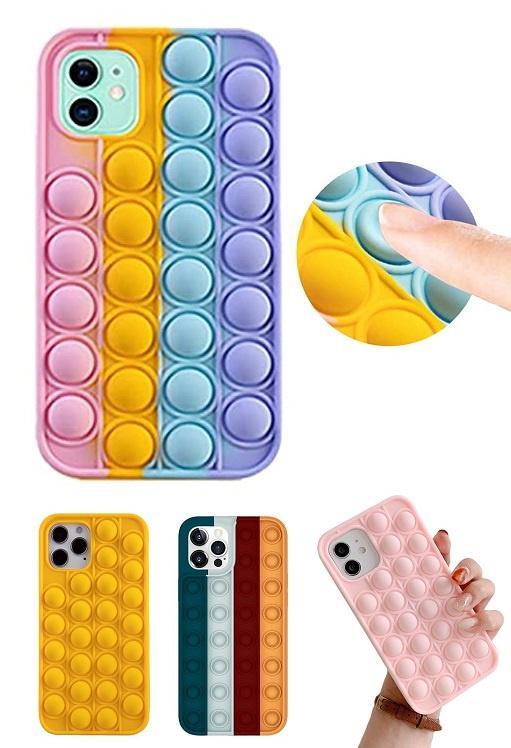 iPhone 12 Mini Pop It Fidget Toy Hoesje Soft TPU, Telecommunicatie, Mobiele telefoons | Hoesjes en Frontjes | Apple iPhone, Nieuw