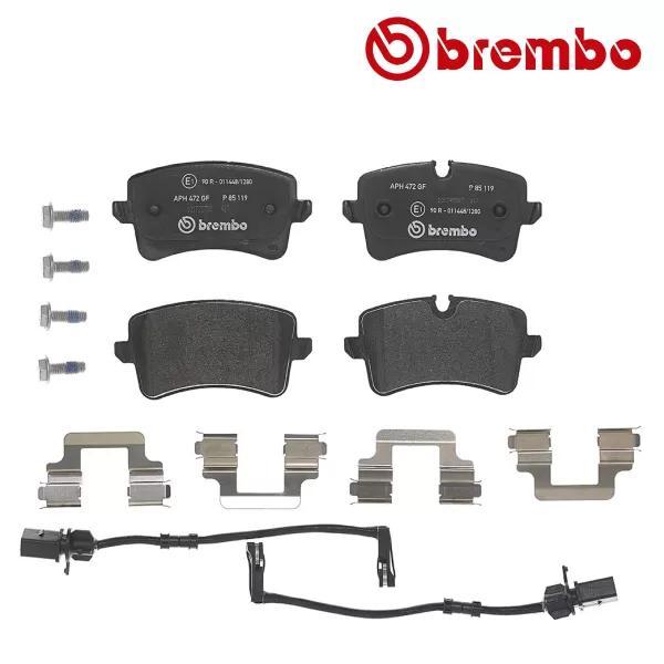 BREMBO Remblokken set AUDI A7 S7 quattro achterzijde, Auto-onderdelen, Besturing, Nieuw, Verzenden