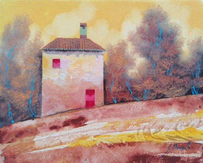 Guido Borelli - canarillo, Antiek en Kunst, Kunst | Schilderijen | Modern