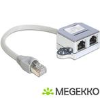 Delock 65441 RJ45-poortverdubbelaar 1 RJ45-stekker > 2, Verzenden, Nieuw