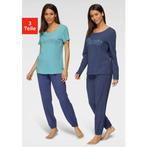 Vivance Dreams Pyjama met front-opschrift (set, 3-delig), Verzenden