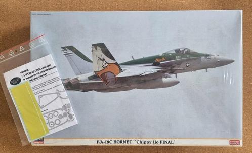 Hasegawa 09979 F/A-18C Chippy Ho Final 1:48 SEALED + mask, Hobby en Vrije tijd, Modelbouw | Vliegtuigen en Helikopters, Hasegawa