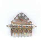 Tekke/Yomud hanger - Zilver - Turkmenistan - Begin 20e eeuw