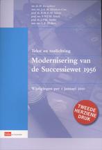 Modernisering van de Successiewet 1956 druk 2 9789012383967, Boeken, Verzenden, Zo goed als nieuw