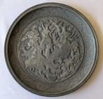 Qajaar-stijl bord - Koper - Midden-Oosten - 20e eeuw, Antiek en Kunst