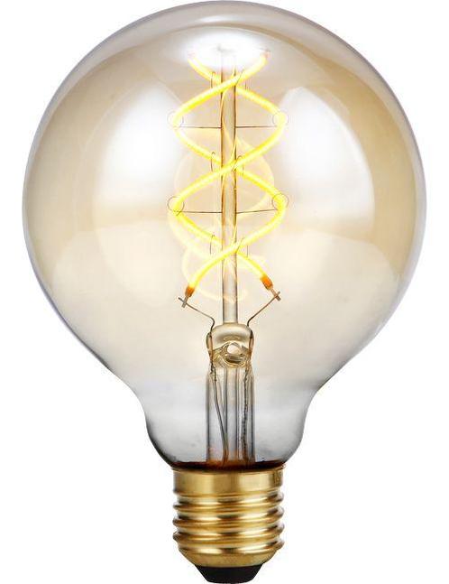 SPL LED Globelamp G95 E27 5W 460lm 2200K Goud 3-staps dim..., Huis en Inrichting, Lampen | Overige, Nieuw, Ophalen of Verzenden