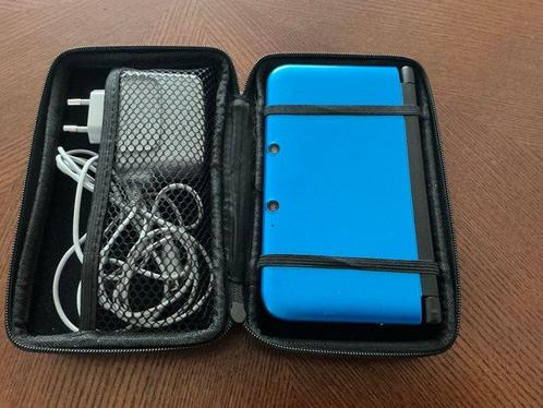 Nintendo - 3DS xl - Aqua Blue, 18 games, charger, stylus 4GB, Spelcomputers en Games, Spelcomputers | Overige Accessoires