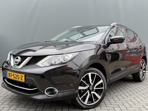 Zakelijke Lease |  Nissan QASHQAI BWJ 2016 1.2 116 PK Tekna, Auto's, Nissan, Dealer onderhouden, Lease, Zwart, Handgeschakeld