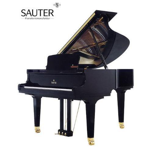 Sauter Delta 185 PE messing vleugel, Muziek en Instrumenten, Piano's