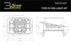 Diode Dynamics SS3 Pro Type F2 Kit ABL - Yellow SAE Fog, Ophalen of Verzenden, Nieuw