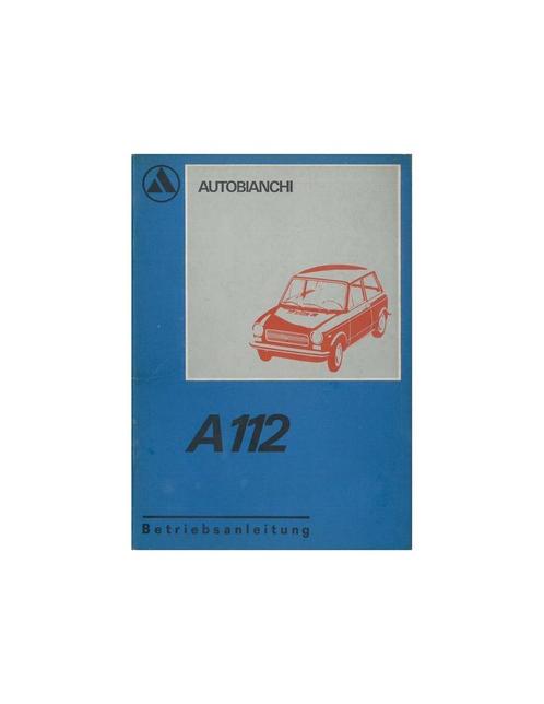 1972 AUTOBIANCHI A112 INSTRUCTIEBOEKJE DUITS, Auto diversen, Handleidingen en Instructieboekjes