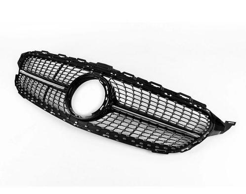 Grill Mercedes W205 19-.. Diamond Zwart/Chroom, Auto-onderdelen, Overige Auto-onderdelen, Ophalen of Verzenden