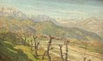Arnaldo Nussi (1902-1977), attribuito a - Paesaggio montano