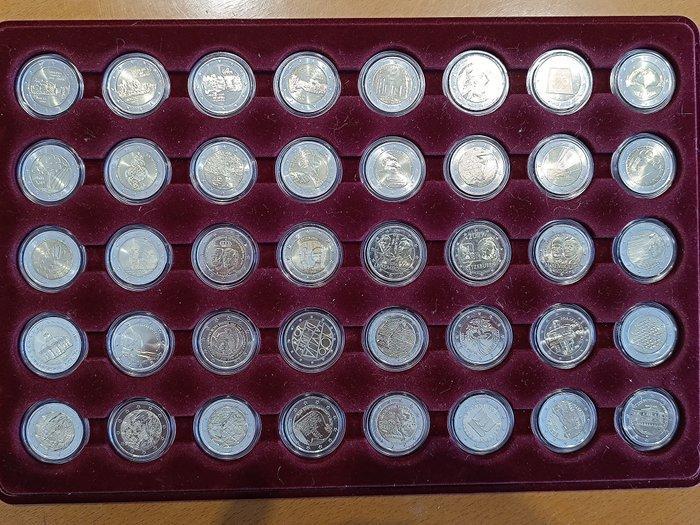 Europa. 2 Euro 2007/2025 (40 monedas) (Zonder Minimumprijs), Postzegels en Munten, Munten | Europa | Euromunten