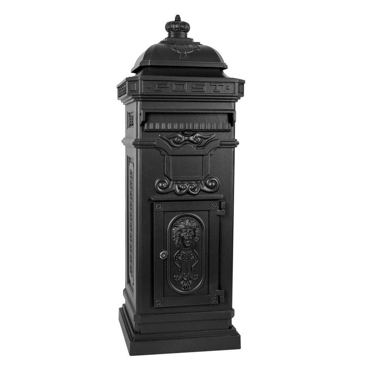 Kolombrievenbus XL Zwart - Engelse brievenbus Brievenbussen, Tuin en Terras, Brievenbussen, Verzenden