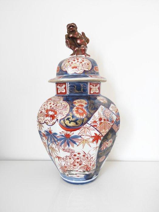 dekselvaas - Porselein - Japan - Meiji periode (1868-1912) -, Antiek en Kunst, Antiek | Overige Antiek