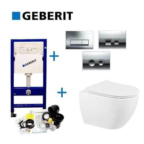 Geberit UP100 Toiletset set70 Sanindusa Sanibold met Delta, Doe-het-zelf en Verbouw, Sanitair, Overige typen, Nieuw, Ophalen of Verzenden